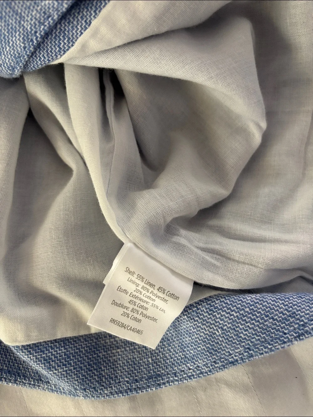 Gymboree Linen-Blend   Light Blue Linen Seersucker Vest & Pants Set Size 12 NWOT